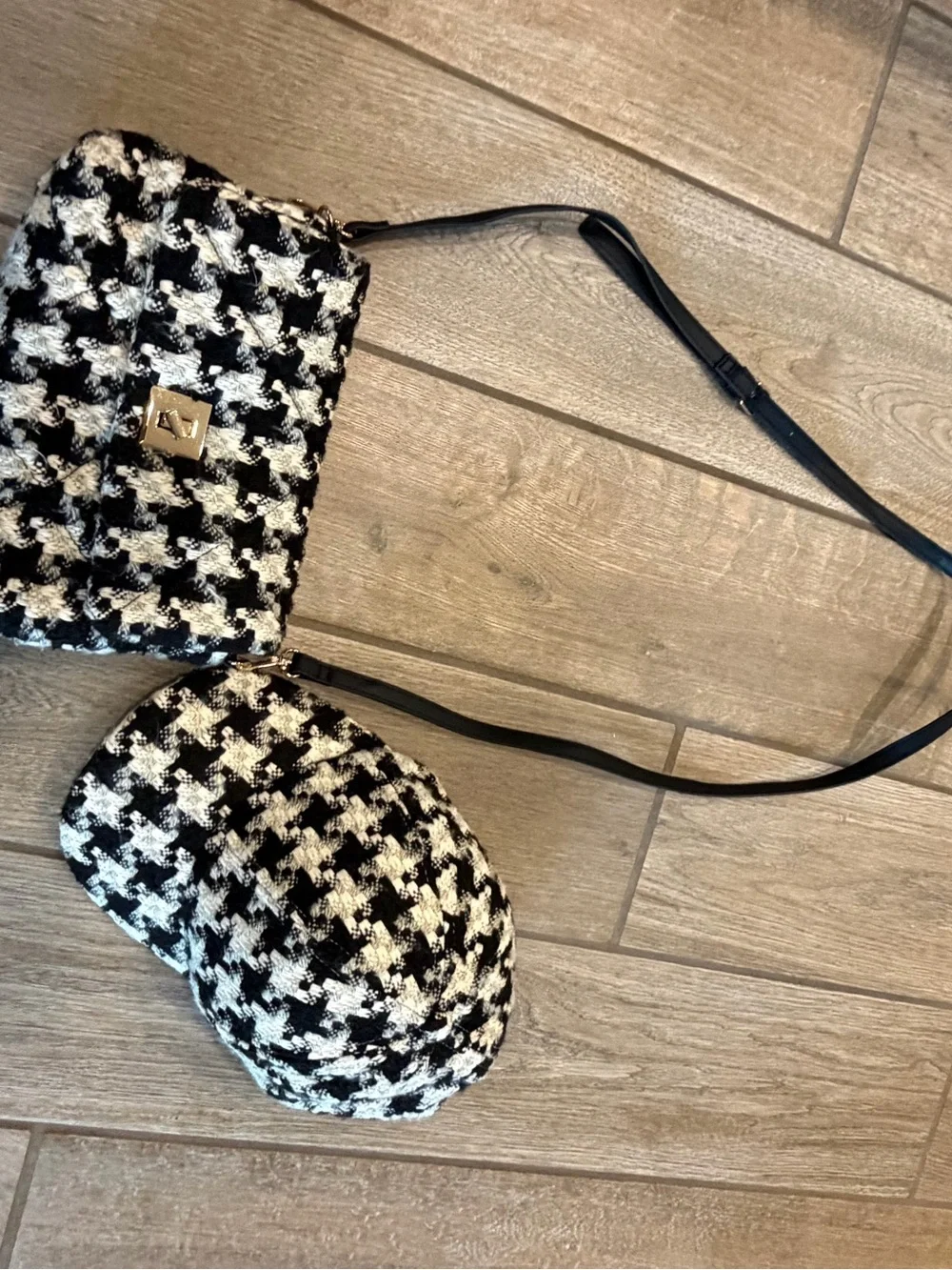 H&M tweed crossbody